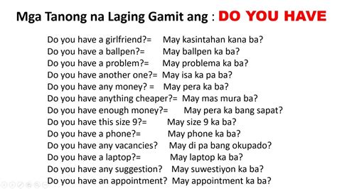 ituloy in English .